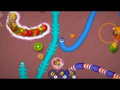 Slither.io Best Tiny Snake Destroy Giant Snakes - Epic Slitherio Gameplay