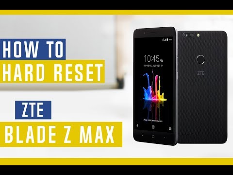 How to Restore ZTE Z Max Blade Z982 Factory Settings - Hard Reset