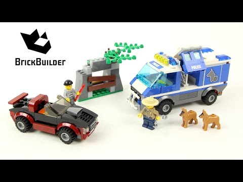 Vidéo LEGO City 4441 : Le fourgon du chien de police