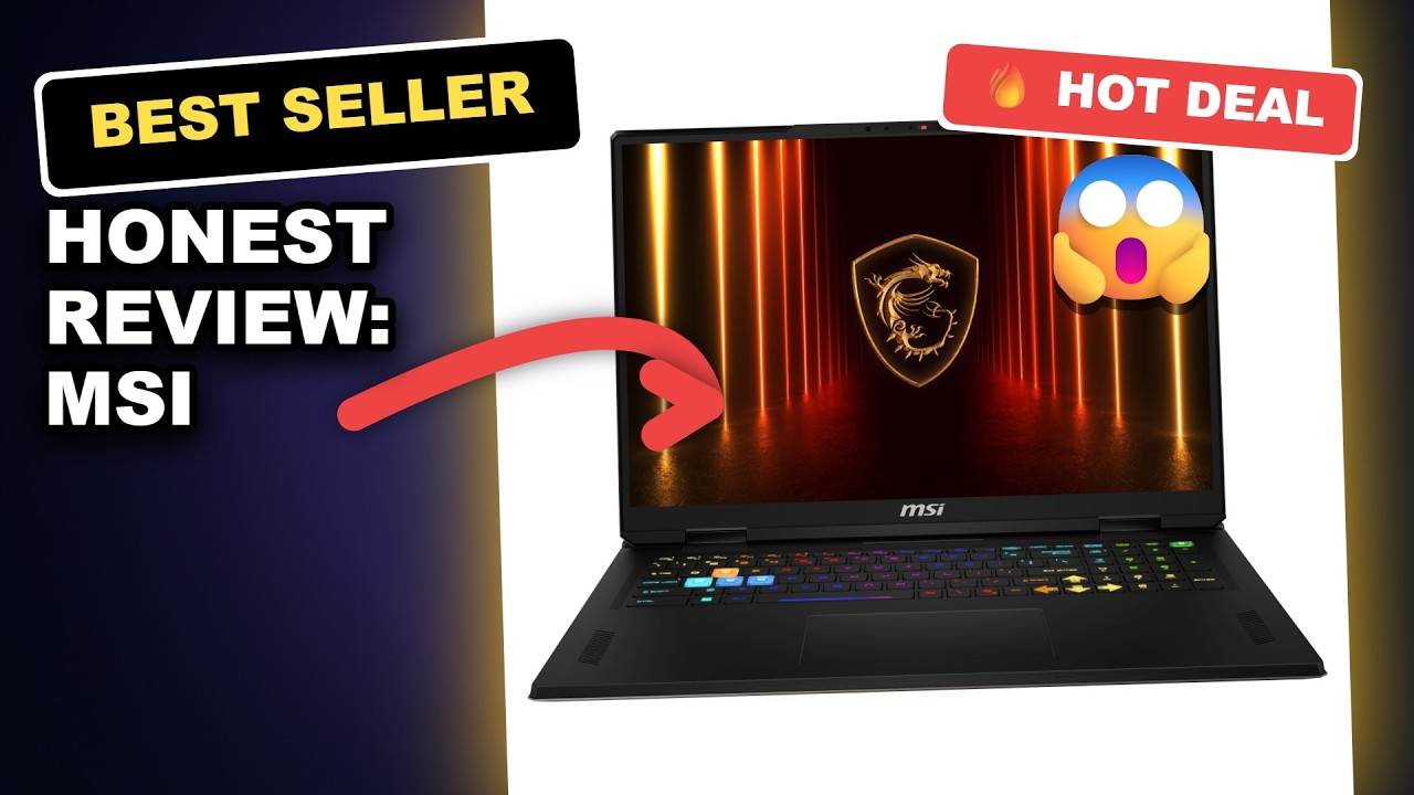 Honest Review: MSI Vector A18 HX Gaming Laptop: Worth the Investment? review video