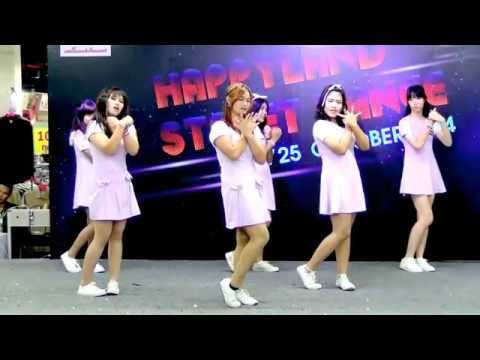 141018 Sweet Sunday cover Apink - Mr.Chu + I Don't Know + NoNoNo @Happyland Street Dance (Audition)