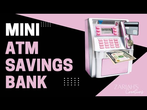 ATM Savings Bank Unboxing | Budget Planner Reveal