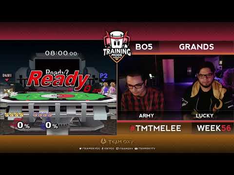 TMT 56 - Army (Icies) VS Lucky (Fox) - SSBM Smash Ladder - Melee
