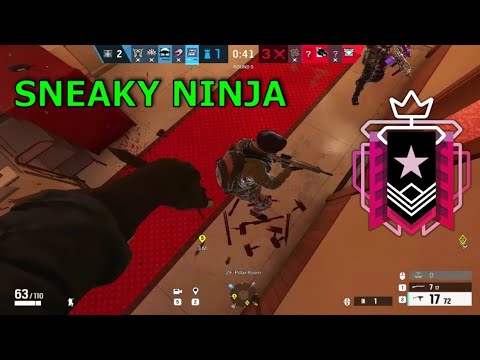 Champion level game sense-Rainbow six siege