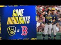 Brewers vs. Red Sox Game Highlights (5/25/24) | MLB Highlights