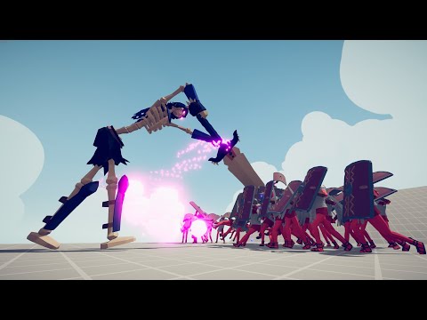 🔥 ROMAN TESTUDO vs STRONG and RANGED UNITS Totally Accurate Battle Simulator TABS 🔥