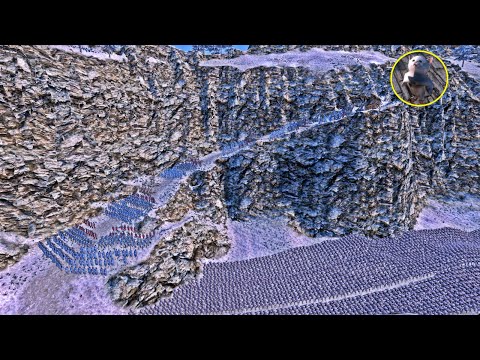 Can Medieval ARMY Save the Kitten from ORC ARMY?  - Ultimate Epic Battle Simulator UEBS