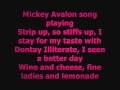 Mickey Avalon - Mr. Right Lyric Video