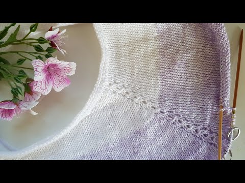 Raglan Kaffeebohnenmuster