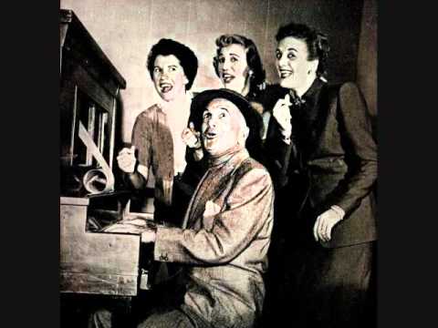 Al Jolson and the Andrews Sisters - The Old Piano Roll Blues (1950)