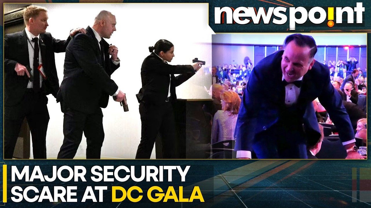 White House Dinner Shooting: Gunman With Multiple Weapons Stopped At DC Media Gala | WION Newspoint
