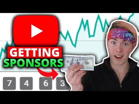 How To Get Sponsored On YouTube (2021) PAID Brand Deals For SMALL Channels