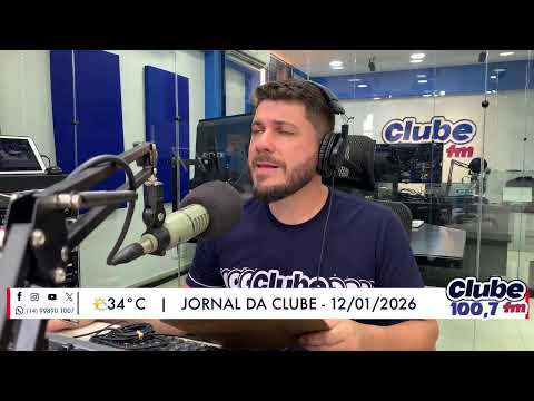 Jornal da Clube - 12/01/2026 - Edição do Almoço