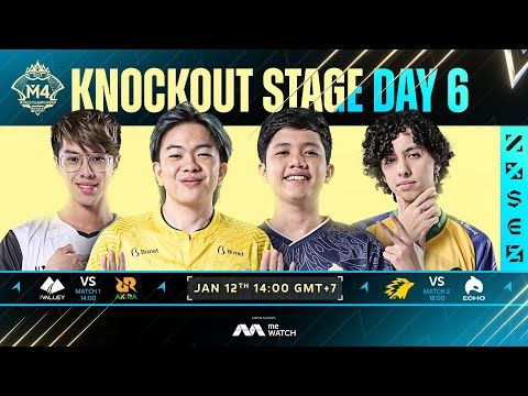 English | M4 Knockout Stage Day 6 | M4 World Championship