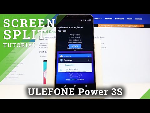 How to Enter Split Screen in Ulefone Power 3S – Create Double Screen
