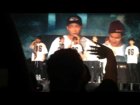 150606 BTS TRB IN MALAYSIA - RAPMON's closing MENT (and MINJOON moment ^_^)