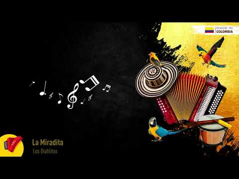 LA MIRADITA- LOS DIABLITOS - VIDEO LETRA - Olymusic VALLENATOS