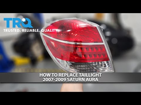 How to Replace Taillight 2007-2009 Saturn Aura