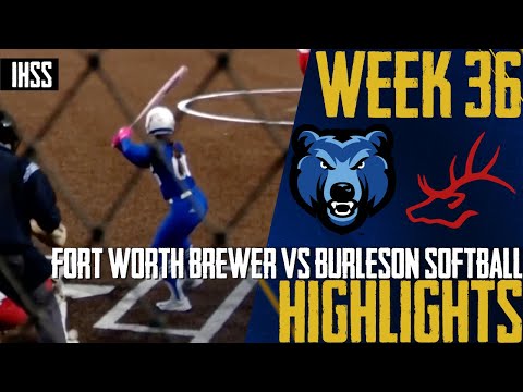 Brewer Rallies Past Burleson 8-6 in 5A-D2 Area Round Softball