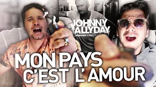 Johnny Hallyday - Mon pays, c&#39;est l&#39;amour (Première écoute)