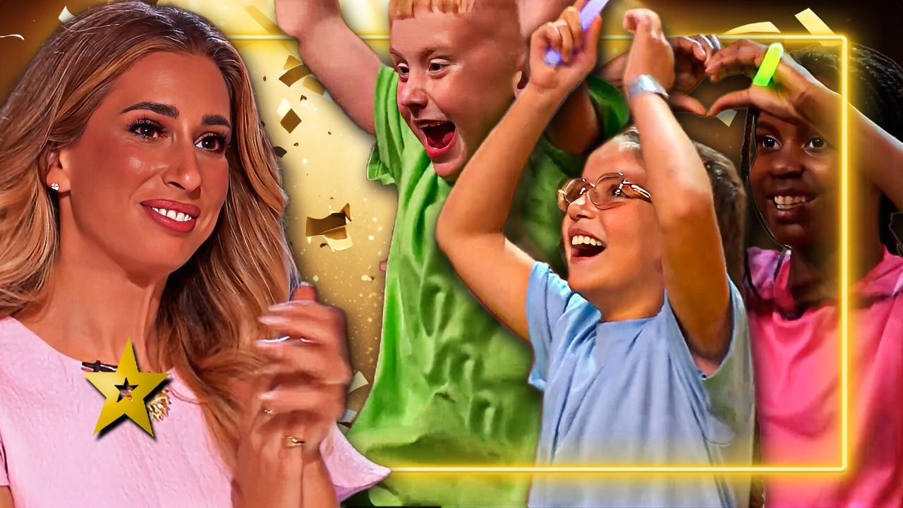 Kids Bring The PARTY to Britain's Got Talent & Win The GOLDEN BUZZER! 🥳