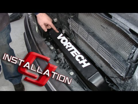 F-150 Vortech Intercooler Upgrade Black EcoBoost 3.5L 2011-2014 Installation