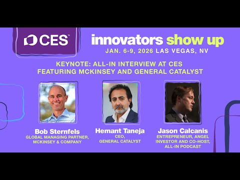 CES 2026 All-In Interview at CES Featuring McKinsey and General Catalyst