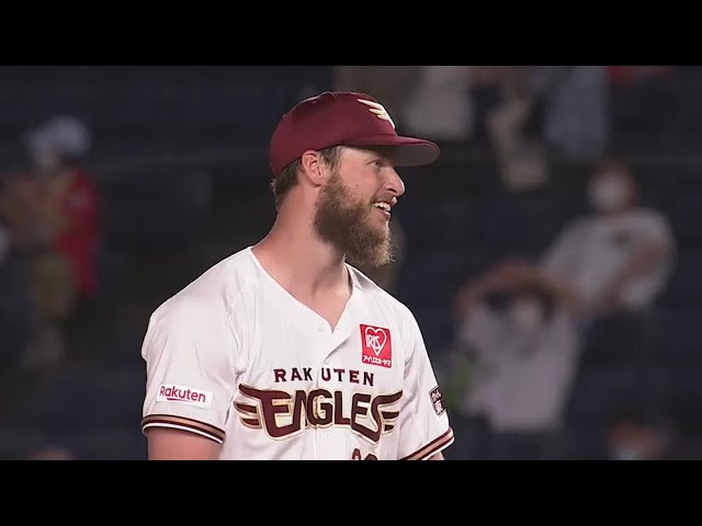 【9回裏】イーグルス・ブセニッツがピンチで踏ん張りセーブを挙げる!! 2020/7/30 M-E