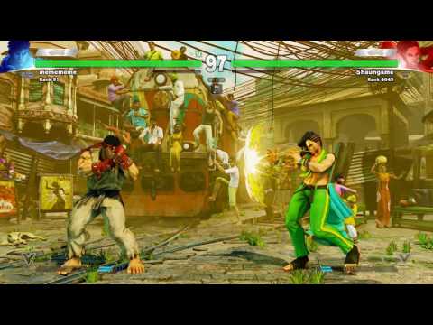 SFV~ Ryu (MCZ Daigo Umehara) vs. Laura (Shaungame) HD (3)
