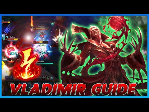 VLADIMIR GUIDE - COMEBACK TO WIN THE GAME WITH VLADIMIR - VLADIMIR CHAN