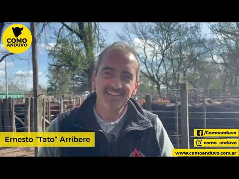 Ernesto “Tato” Arribere; Arribere Ugarte y Cía. Rauch 13/5/25.