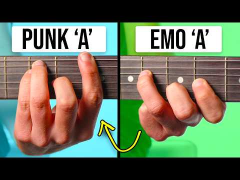 Every Chord You Need For Punk & Emo