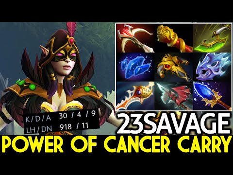 23SAVAGE [Templar Assassin] Show Them Power of Cancer Carry Dota 2