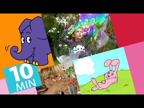 Hallo Elefant - Wie macht man Seifenblasen & Zaubertrick mit Wasser | Der Elefant | WDR