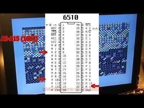 Commodore 64 repair. CPU issues.