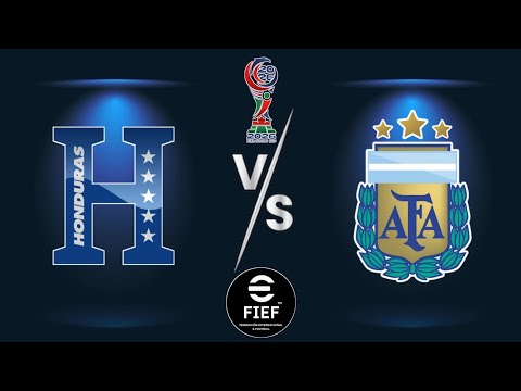 16vos de final Honduras 🇭🇳 VS Argentina 🇦🇷 | Mundial 2026 FIEF | Efootball 2024 Mobile