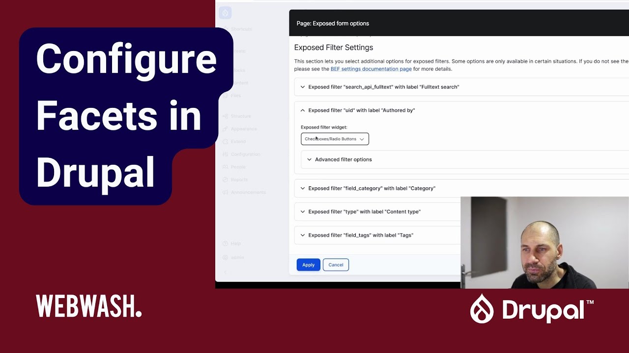 Configure Facets in Drupal