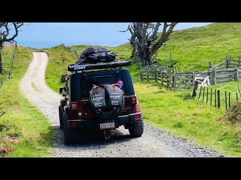 Pouto /Ripiro beach Overlanding JL 2OFFRD