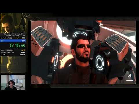 Deus ex Mankind Divided System Rift any% 8:44 (9:54 RTA)