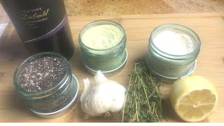 HOW TO MAKE YOUR OWN FLAVORED SALTS | COLLAB WITH SUBURBAN HOMESTEADER WYAZ