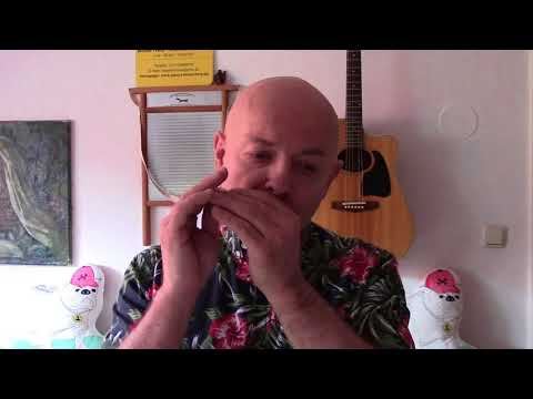 Übungsvarianten G Dur mixolydisch Blatt 1 - Thomas Hippe Blues Harp