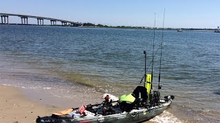 preview picture of video 'Atlantic City Kayak Fishing for Flounder'