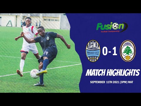 BROAD CITY VS DANNAZ FC (MATCH HIGHLIGHTS)