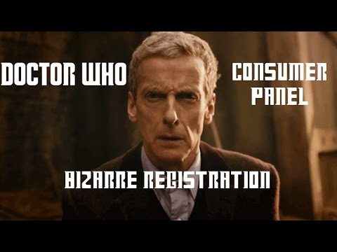 The Doctor Who Consumer Panel - Bizarre Registration
