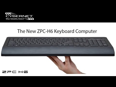 Cybernet ZPC-H6 Intel Core i3 keyboard PC