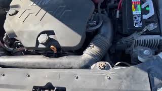 2008 Saturn Aura XE 3.5 P0116 replace Engine Coolant Temperature Sensor