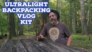 ULTRALIGHT backpacking vlog gear kit