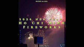2026 New Year Ho Chi Minh City -Short-【Fireworks】 #hochiminhcity #landmark81 #ホーチミン #ランドマーク81