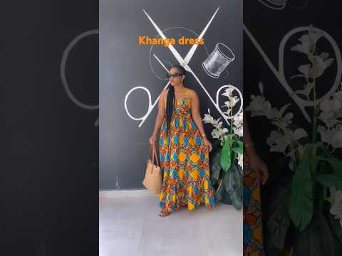 Khanga wrap Max Dress #zamakalefashion #latestafricaprint #africanfashion #fashion #music