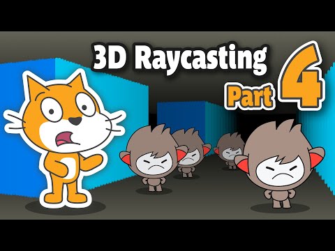 Sprites Behind Walls (Depth Sorting) | E4. Crazy Fun Raycasting